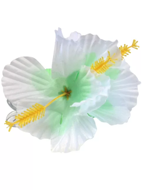 Photo du produit Barrette fleur blanche Hawaï