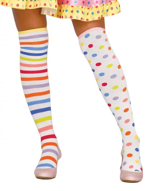 Photo du produit Bas clown pastel femme