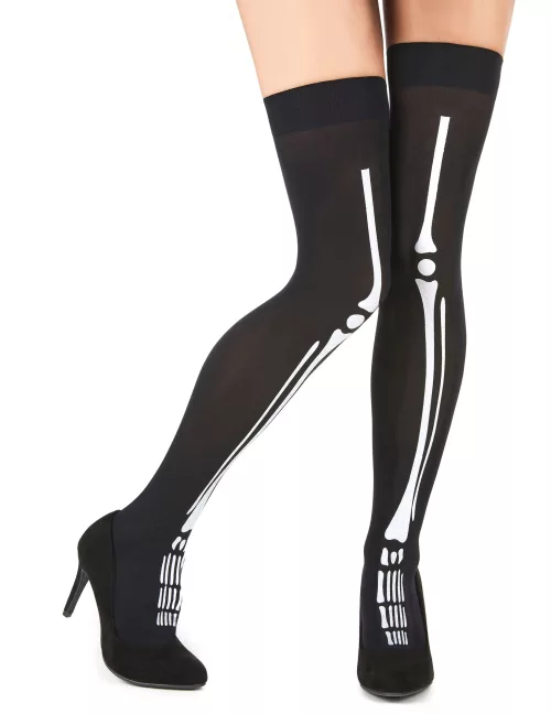 Photo du produit Bas squelette femme Halloween