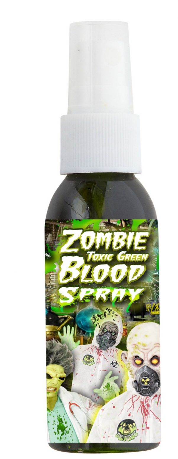 Photo du produit Spray faux sang toxique vert 48 ml Halloween