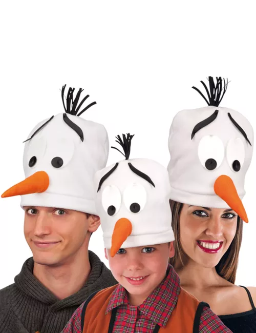 Photo du produit Bonnet bonhomme de neige adulte