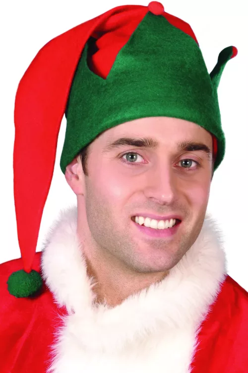Photo du produit Bonnet elfe Noël avec pompon adulte