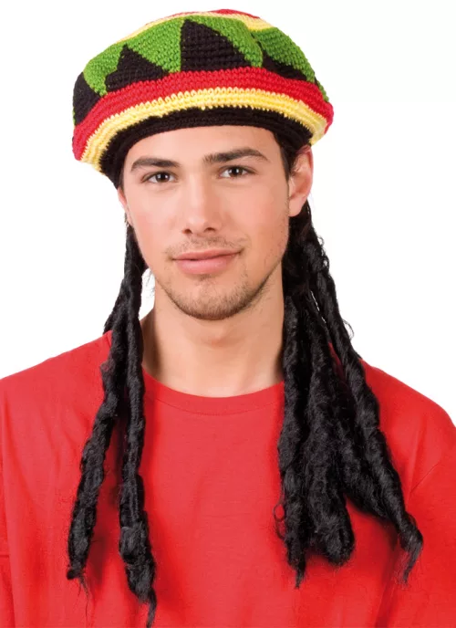 Photo du produit Bonnet rasta adulte