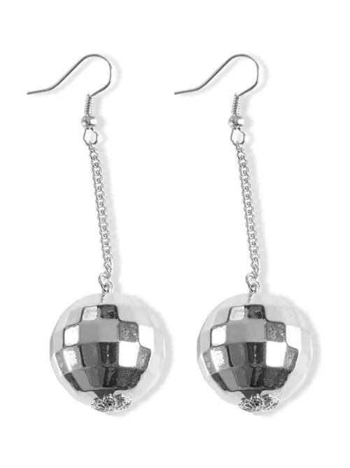 Photo du produit Boucles d'oreilles boules disco femme