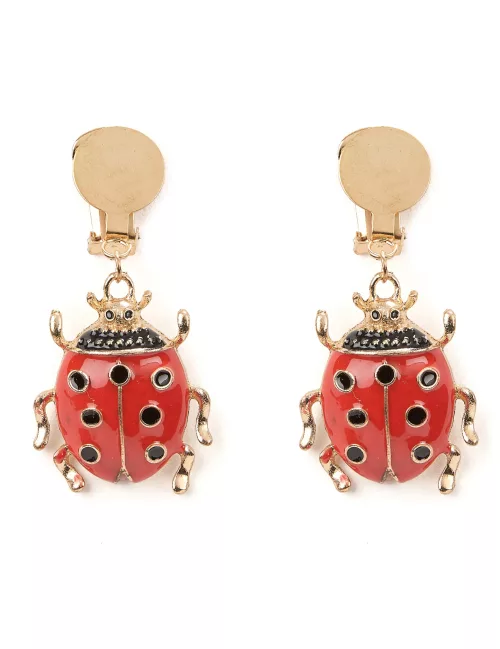 Photo du produit Boucles d'oreilles coccinelle adulte