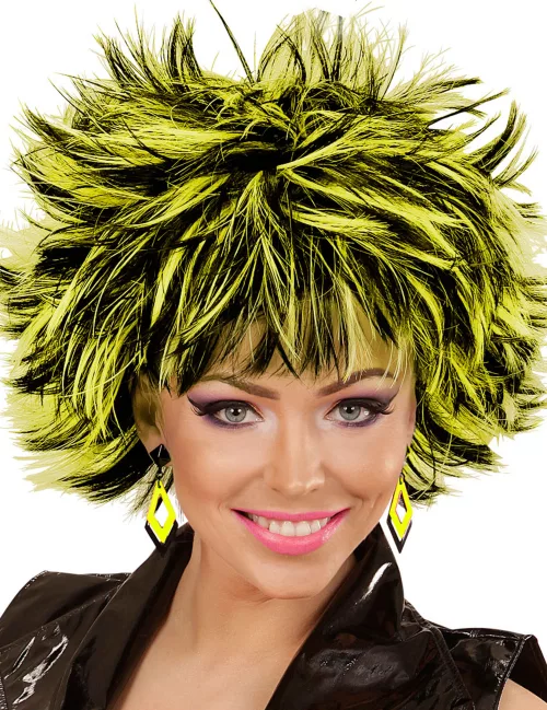 Photo du produit Boucles d'oreilles losange noires et jaunes femme