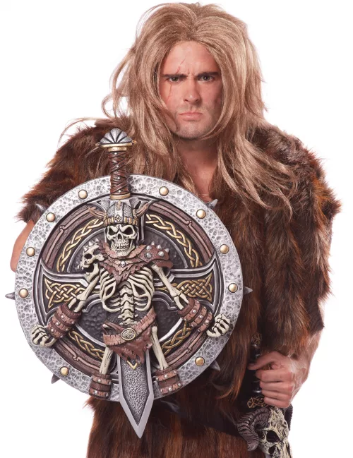 Photo du produit Bouclier et Epée Viking en plastique