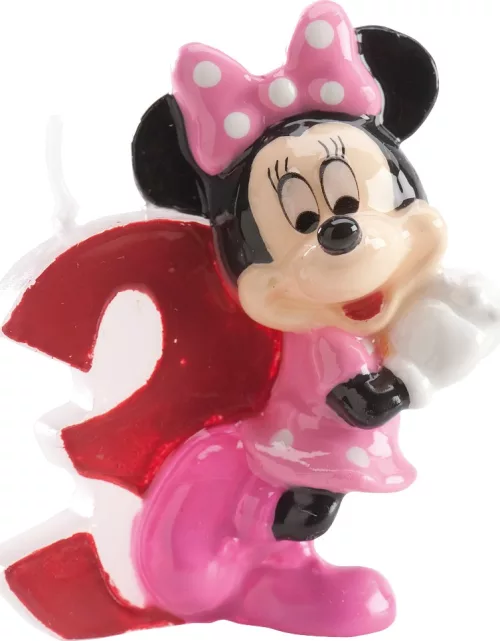 Photo du produit Bougie chiffre 3 Minnie