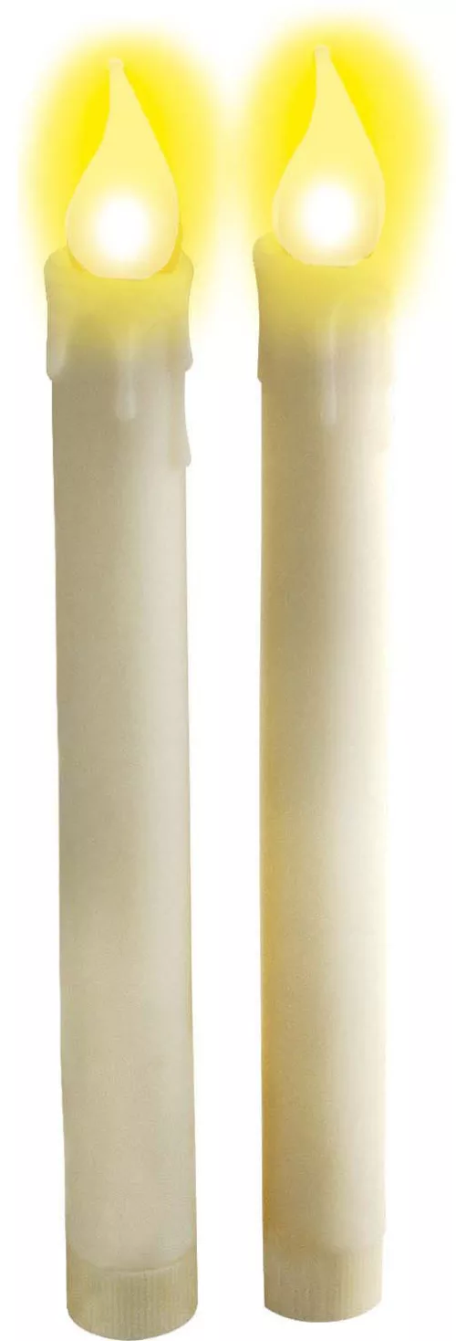 Photo du produit Bougies lumineuses blanches à piles