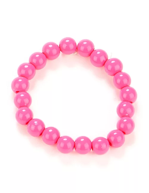 Photo du produit Bracelet perles rose adulte