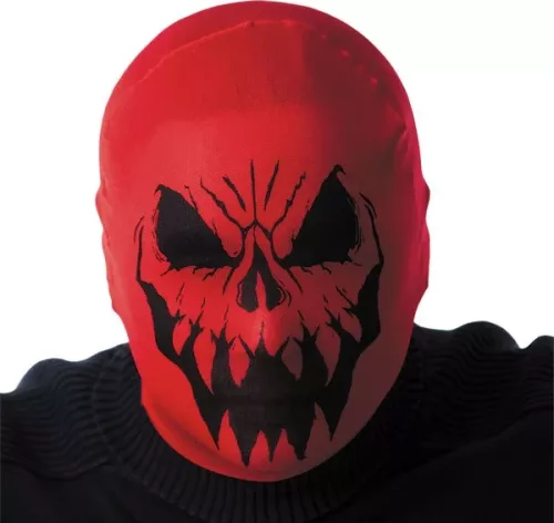 Photo du produit Cagoule monstre rouge adulte Halloween