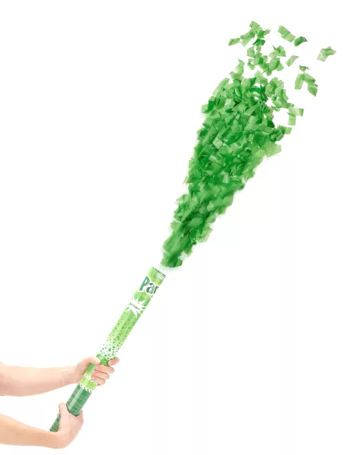 Photo du produit Canon à confettis verts 60 cm