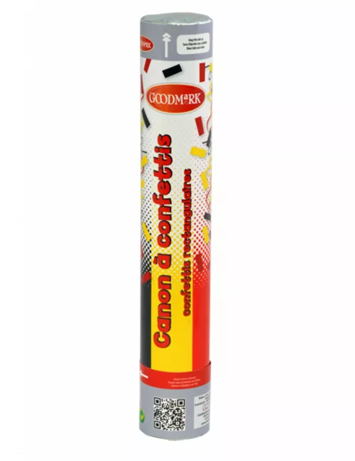 Photo du produit Canon à confettis supporter Allemagne / Belgique 30 cm