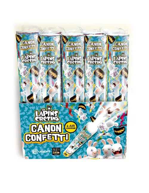 Photo du produit Canon à figurines en papier Lapin Crétins