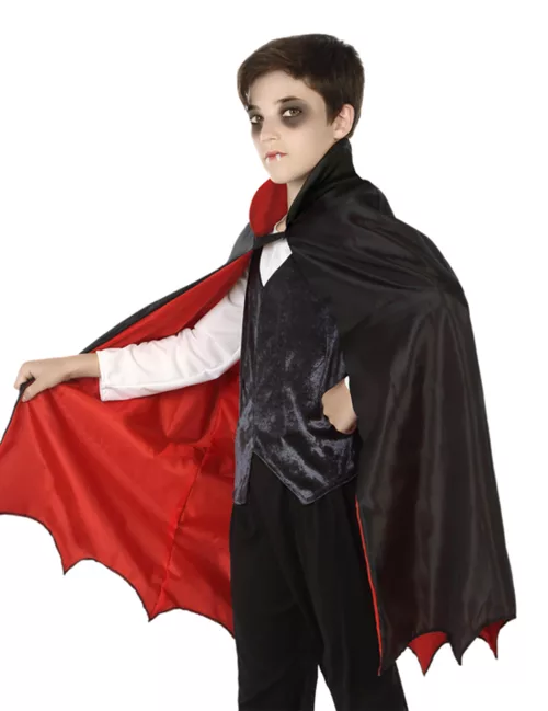 Photo du produit Cape de vampire garçon 66cm Halloween