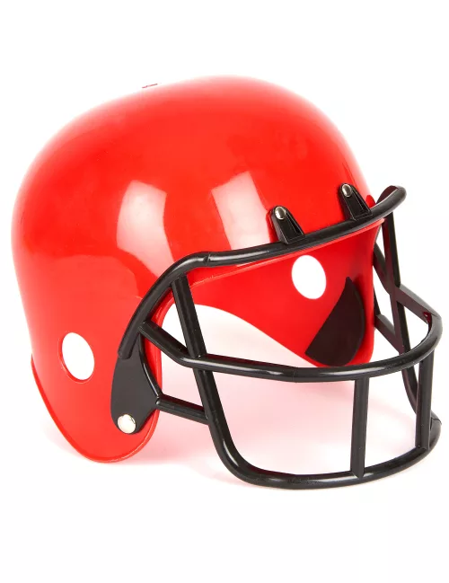 Photo du produit Casque footballeur américain rouge enfant