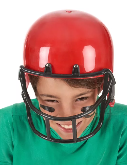 Photo du produit Casque footballeur américain rouge enfant