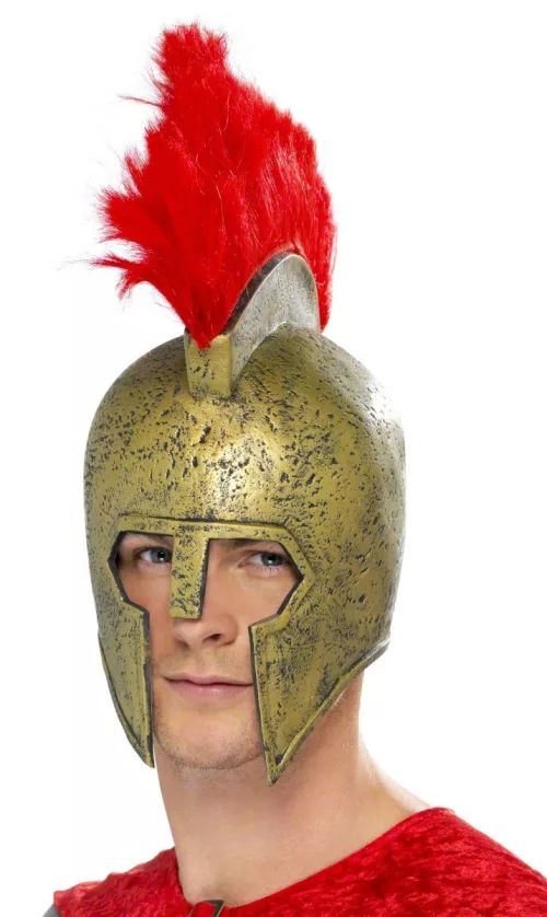 Photo du produit Casque gladiateur romain latex adulte