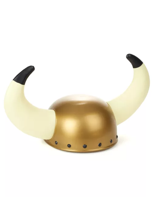 Photo du produit Casque Viking à cornes bicolores adulte