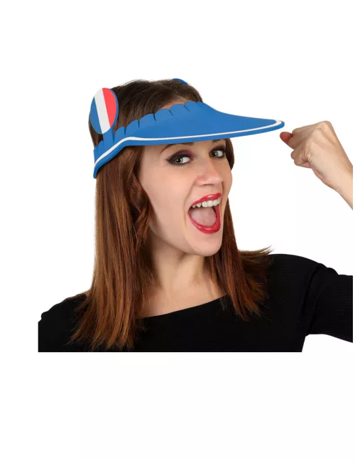 Photo du produit Casquette visière en mousse supporter France