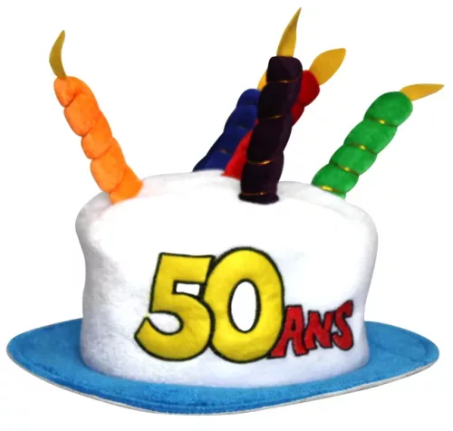 Photo du produit Chapeau Age 50 adulte