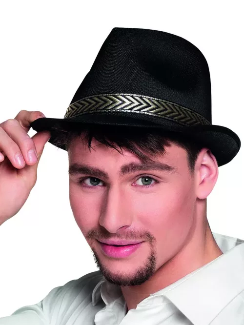 Photo du produit Chapeau borsalino trilby noir adulte