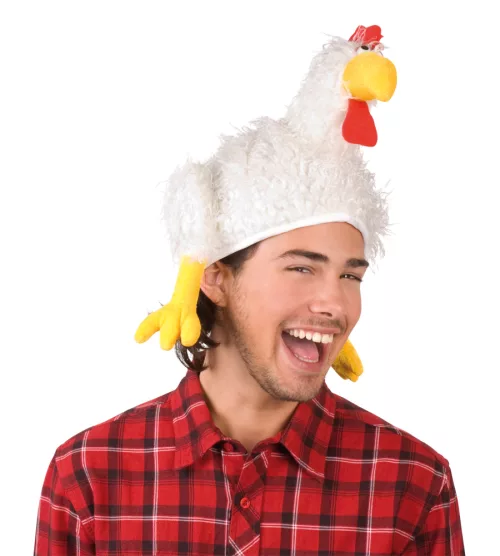 Photo du produit Chapeau de coq blanc