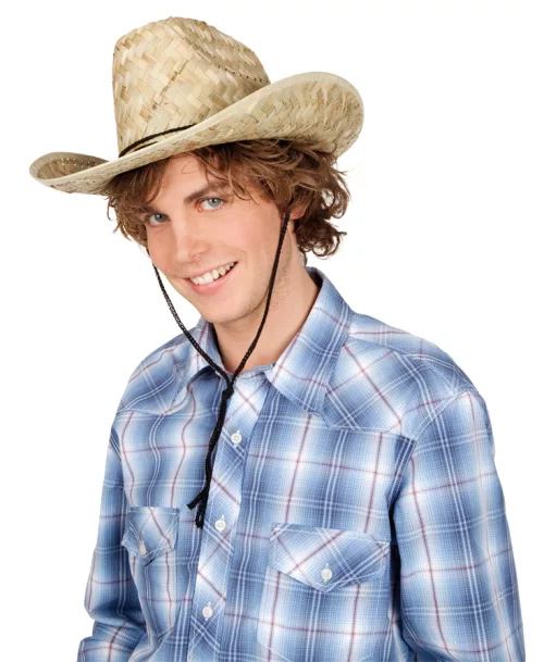 Photo du produit Chapeau paille Dallas Bull adulte