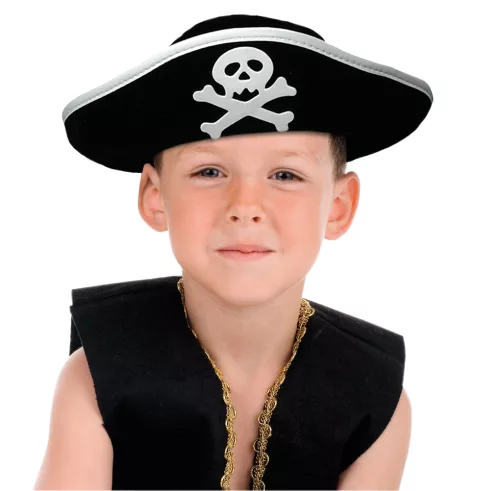 Photo du produit Chapeau pirate crâne enfant