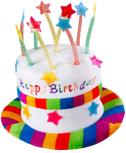 Photo du produit Chapeau happy birthday adulte