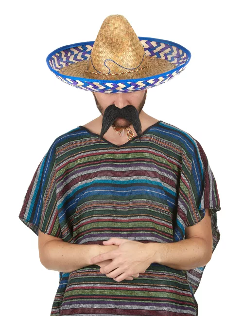 Photo du produit Chapeau mexicain en paille adulte