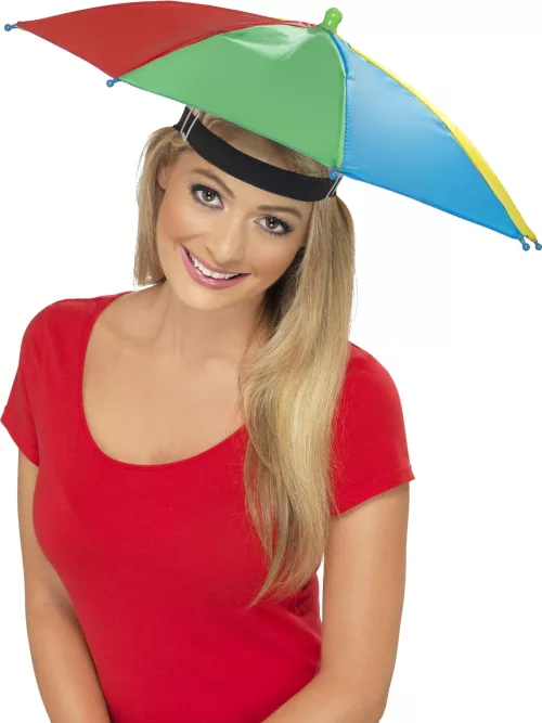 Photo du produit Chapeau parapluie multicolore adulte