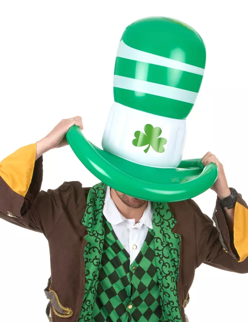 Photo du produit Chapeau St Patrick gonflable