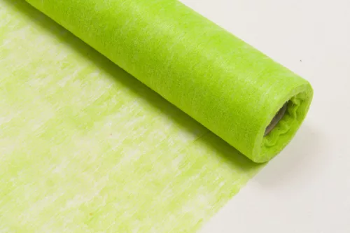 Photo du produit Chemin de table intissé vert 10 m