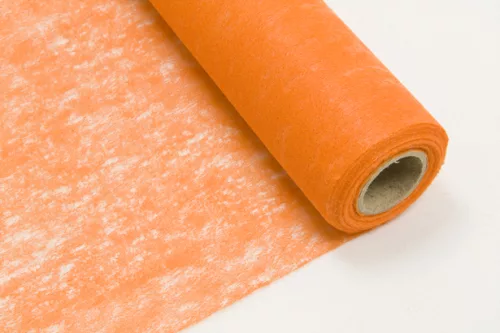 Photo du produit Chemin de table intissé orange 10 m