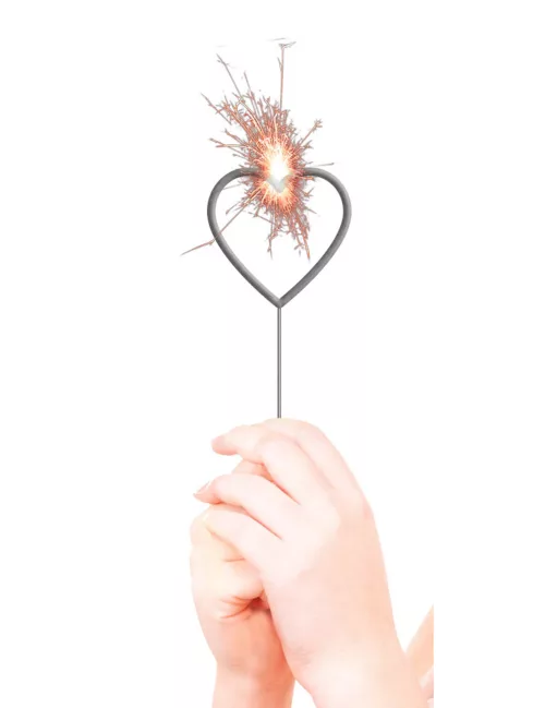 Photo du produit Cierge magique coeur