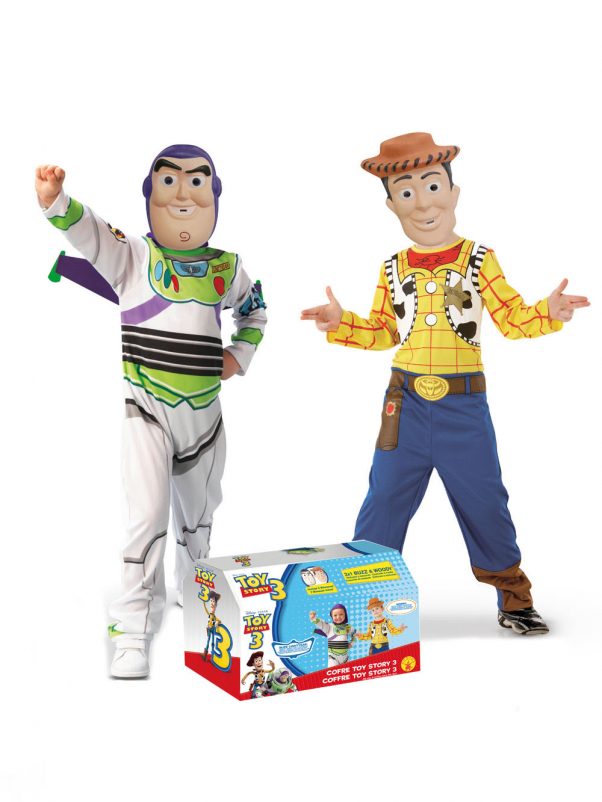 Photo du produit Coffret déguisements Buzz et Woody Toy Story enfant