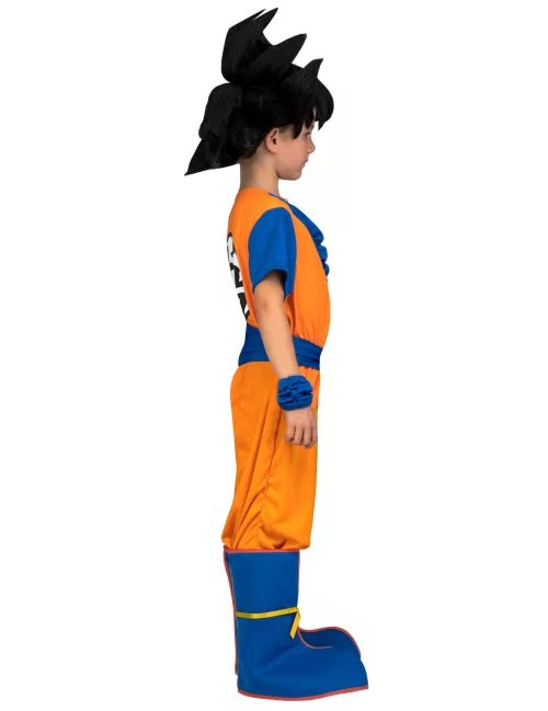Photo du produit Coffret déguisement avec perruque Goku Dragon Ball enfant