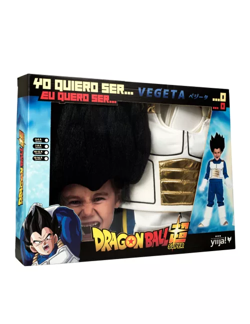 Photo du produit Coffret déguisement avec perruque Vegeta Dragon Ball enfant