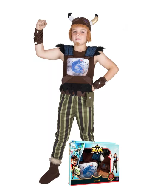 Photo du produit Coffret déguisement Crogar Zak Storm enfant