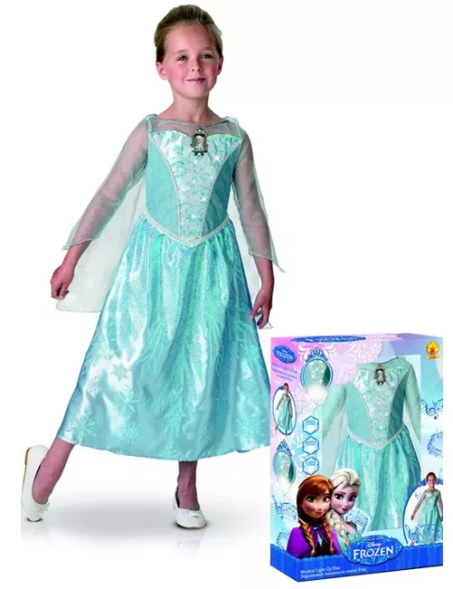 Photo du produit Coffret luxe lumineux et sonore Elsa La Reine des Neiges enfant
