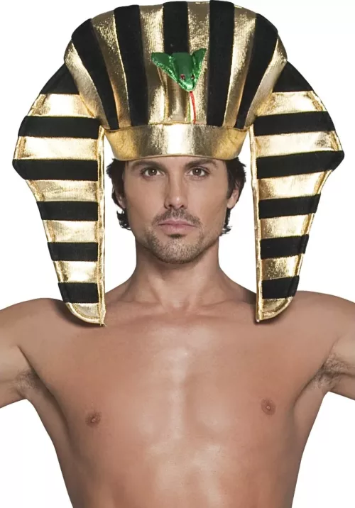 Photo du produit Coiffe pharaon égyptien adulte