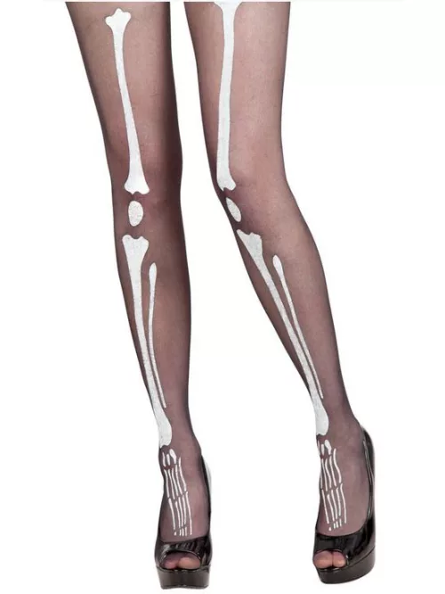 Photo du produit Collant squelette femme Halloween