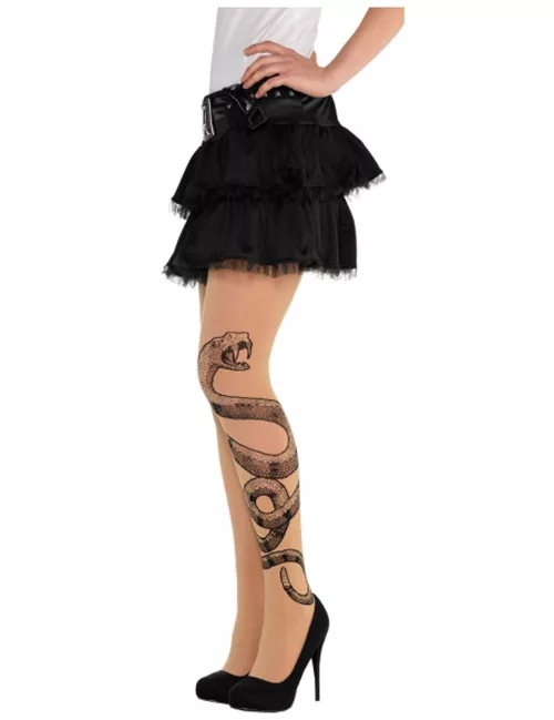 Photo du produit Collant tattoo vipère femme