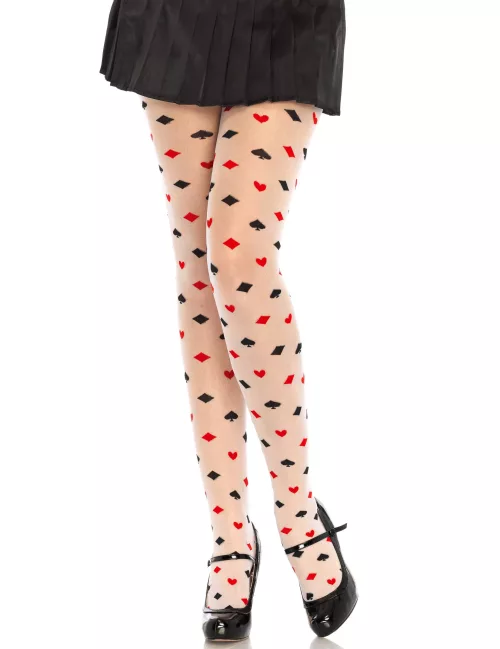 Photo du produit Collants reine des cartes femme