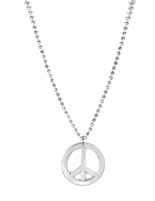 Photo du produit Collier hippie argent adulte