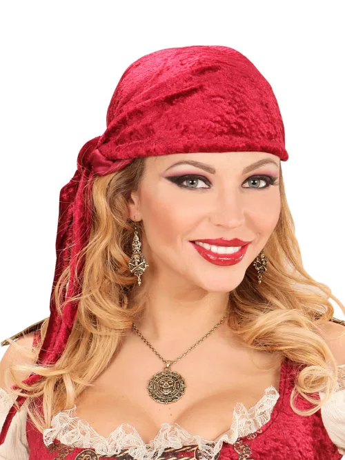 Photo du produit Collier médaillon pirate adulte