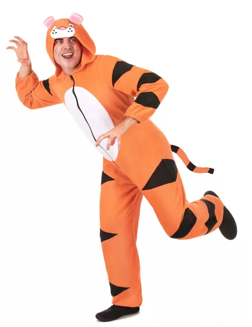 Photo du produit Combinaison à capuche tigre homme