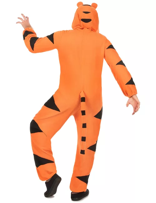 Photo du produit Combinaison à capuche tigre homme
