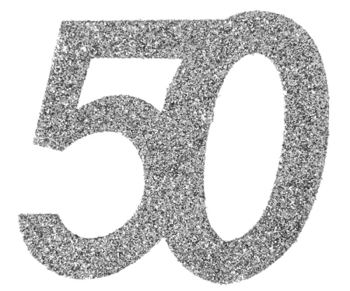 Photo du produit 6 Confettis anniversaire 50 ans